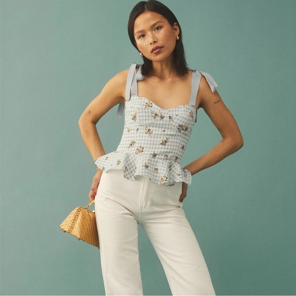 Reformation Kassi linen top - Picture 2 of 3